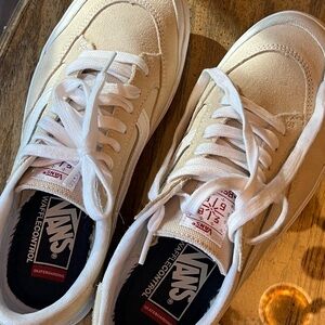 Vans White Skate Shoes